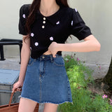 フラワーポロシャツ