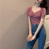 カラバリバストトップス