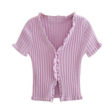 シャーリングトップス