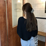 ツーピースボリュームスリーブニット