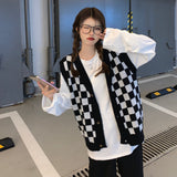 ブロックチェックベスト【ユニセックス】