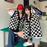 ブロックチェックベスト【ユニセックス】