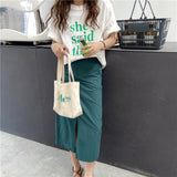 レトロレターTシャツ