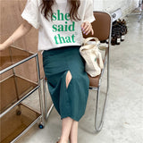 レトロレターTシャツ