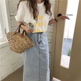 レトロレターTシャツ