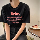 刺繍ロゴTシャツ