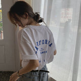 Californiaバックレター半袖Tシャツ