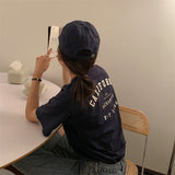 Californiaバックレター半袖Tシャツ