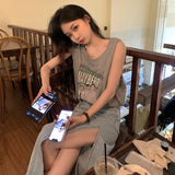 2枚重ねノースリカットソー