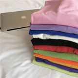 【11色展開】オーバーシンプルロングトップス