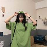 【11色展開】オーバーシンプルロングトップス