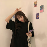 【11色展開】オーバーシンプルロングトップス