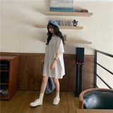 【11色展開】オーバーシンプルロングトップス