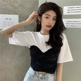 レイヤードデザイントップス