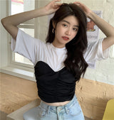 レイヤードデザイントップス