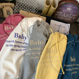 刺繍ロゴパーカー