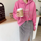 刺繍ロゴパーカー