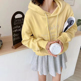 刺繍ロゴパーカー