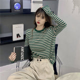 レトロボーダーカットソー