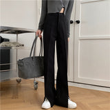 フロントスリットストレッチパンツ