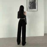 フックデザインワイドパンツ