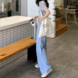 ハイウエストサマーデニム