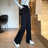 センタースリットプリーツパンツ