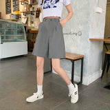 ハイウエストハーフパンツ