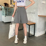 ハイウエストハーフパンツ