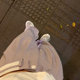 ウェストデザインワイドパンツ