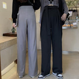 ハイウエストワイドパンツ