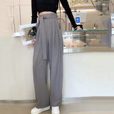 ハイウエストワイドパンツ