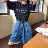 2wayハイウエストAラインハーフパンツ