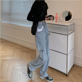 アシメクラッシュデニム