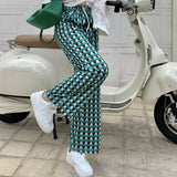 アクセントルーズパンツ