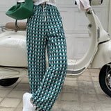 アクセントルーズパンツ