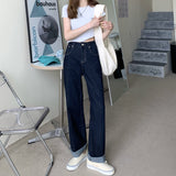 ストレートデニムパンツ