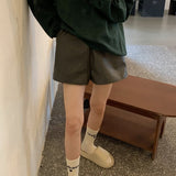 エコレザーショートパンツ