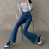 ブルーカラーフレアデニム