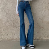 ブルーカラーフレアデニム