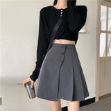 スクールプリーツスカート