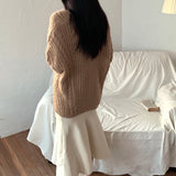 モノトーンシンプルマーメイドスカート