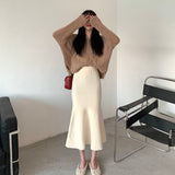 モノトーンシンプルマーメイドスカート