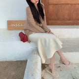 モノトーンシンプルマーメイドスカート