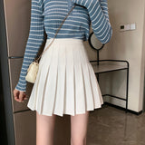 ウールライクプリーツミニスカート