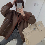 フェイクラムボアジャケット