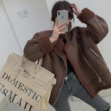 フェイクラムボアジャケット