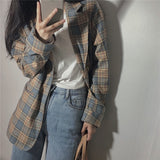 レトロチェックジャケット