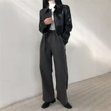 エコレザーショートジャケット