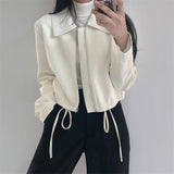 エコレザーショートジャケット